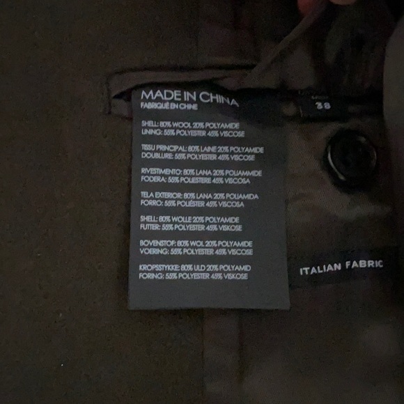 Men’s Club Monaco Blazer Coat - Picture 7 of 11